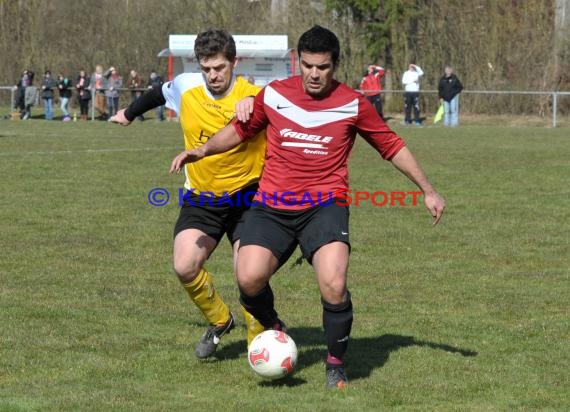 SV Hilsbach - FV Landshausen Kreisklasse A Sinsheim 07.04.2013 (© Siegfried)